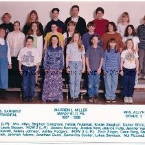 Fifth Grade Classes 1997-1998